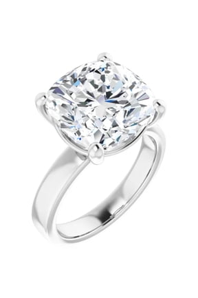 3 Carat Cushion Lab Grown Diamond Engagement Ring