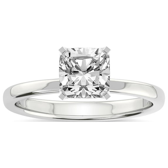 3 Carat | IGI Certified Cushion Shape Lab Grown Blooming Petal Secret Halo Diamond Engagement Ring For Women | 18K White Gold | FG-VS1-VS2 Quality Friendly Diamonds