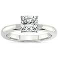 thumbnail image 1 of IGI Certified 3 Carat Cushion Shape Lab Grown Diamond Engagement Ring | 14K White Gold |Quinn Solitaire Diamond Ring | FG-VS Quality Friendly Diamonds, 1 of 6