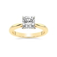 thumbnail image 1 of 3 Carat IGI Certified Cushion Shape Lab Grown Diamond Engagement Ring | 14K Yellow Gold | Azalea Classic Solitaire Diamond Ring | FG-VS1-VS2 Quality Friendly Diamonds, 1 of 5