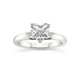 thumbnail image 1 of 3 Carat IGI Certified Heart Shape Lab Grown Diamond Engagement Ring | 14K White Gold | Arielle Solitaire Lab Diamond Ring | FG-VS1-VS2 Quality Friendly Diamonds, 1 of 5