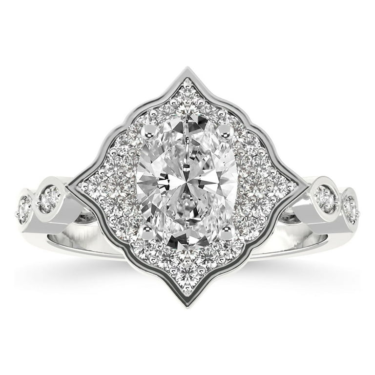 Lab created vintage engagement rings discount