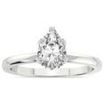 thumbnail image 1 of IGI Certified 3 Carat Pear Shape Lab Grown Diamond Engagement Ring | 14K White Gold |Lyla Hidden Accents SolitaireLab Diamond Ring | FG-VS1-VS2 Quality Friendly Diamonds, 1 of 6