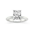 thumbnail image 1 of IGI Certified 3 Carat Radiant Shape Lab Grown Diamond Engagement Ring | 14K White Gold | Alora Solitaire Diamond Ring | FG-VS1-VS2 Quality Friendly Diamonds, 1 of 6