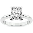 thumbnail image 1 of 3 Carat IGI Certified Radiant Shape Lab Grown Diamond Engagement Ring | 14K White Gold | Azalea Classic Solitaire Diamond Ring | FG-VS1-VS2 Quality Friendly Diamonds, 1 of 5