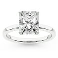 thumbnail image 1 of IGI Certified 3 Carat Radiant Shape Lab Grown Diamond Engagement Ring | 14K White Gold | Solitaire Diamond Ring | FG-VS1-VS2 Quality Friendly Diamonds, 1 of 5