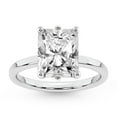 thumbnail image 1 of IGI Certified 3 Carat Radiant Shape Lab Grown Diamond Engagement Ring | 14K White Gold |Solitaire Lab Diamond Ring | FG-VS1-VS2 Quality Friendly Diamonds, 1 of 6