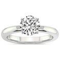 thumbnail image 1 of IGI Certified 3 Carat Round Shape Lab Grown Diamond Engagement Ring | 14K White Gold |Quinn Solitaire Diamond Ring | FG-VS Quality Friendly Diamonds, 1 of 8