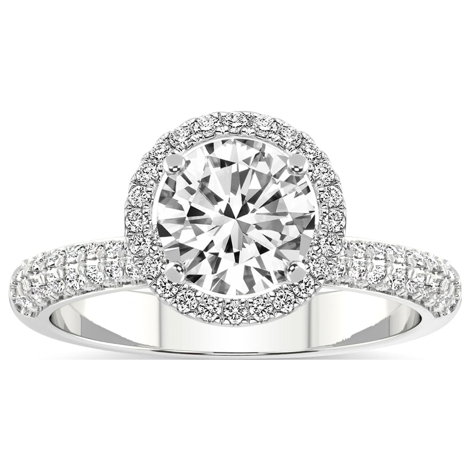 3 Carat | IGI Certified Round Shape Lab Grown Diamond Engagement Ring ...