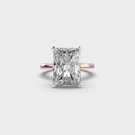 3 Carat Latest IGI Certified Lab Grown Diamond Wedding Ring for Ladies Solid 14K Rose Gold | Solitaire Diamond Engagement Rings | Size 5 by Diamond-Capitals