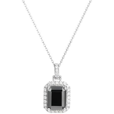3 Carat Moissanite Pendant Necklace Women's Diamond Necklace 18K White Gold Lab Diamond Pendants for Necklaces for Women Moissanite Necklace for Wife Lab Diamond Necklace