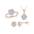 thumbnail image 1 of Everly Women's Morganite 10k Rose Gold Jewelry Set, 1 of 8