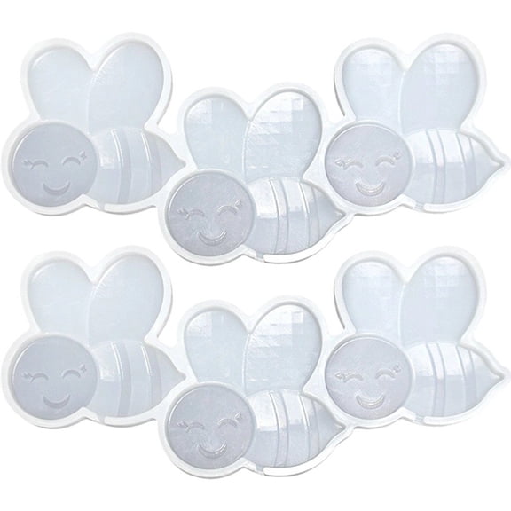 3 Cells Bee Honeycomb Lollipop Silicone Molds, 2Pcs Chocolate Cake Baking Mold, Silicone Lollipop Mould, DIY Sugar Fondant Candy Cupcake Cake Decoration