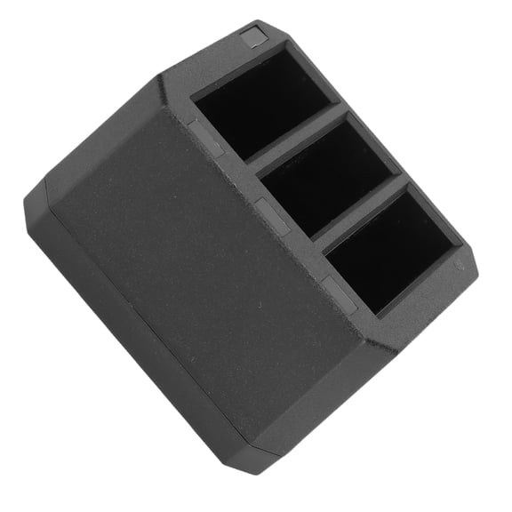 3 Channel Camera Battery Charger Rapid Charging Hub with Intelligent LED Indicator for Action Cameras Multi Port Smart Charging Dock Station 8.00 x 6.00 x 5.00 inches / 20.3 x 15.2 x 12.7 cm