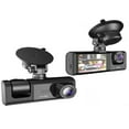 3 Channel Car DVR HD 1080P 3Lens Inside Vehicle CamThree Way Camera