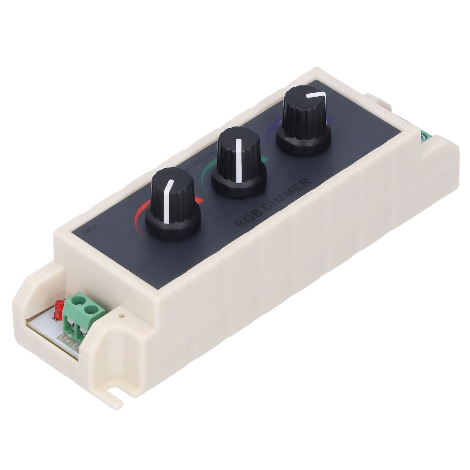 3‑Channel RGB Knob Dimmer Controller Smart LED Light Brightnes Adjust ...