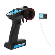 3 Channel Remote Controller For RC Cars, Boats, Crawlers, 2.4Ghz, 100m Range, Beginner Friendly