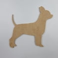 thumbnail image 1 of 3" Chihuahua Dog, Unfinished Wood Art Shape by Wooden Craft Cutouts, 1 of 2