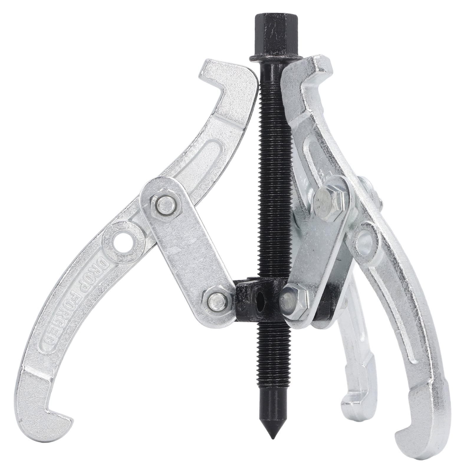 3 Claw Gear Puller, Pulley Removal Tool Carbon Steel Spiral Rod Center
