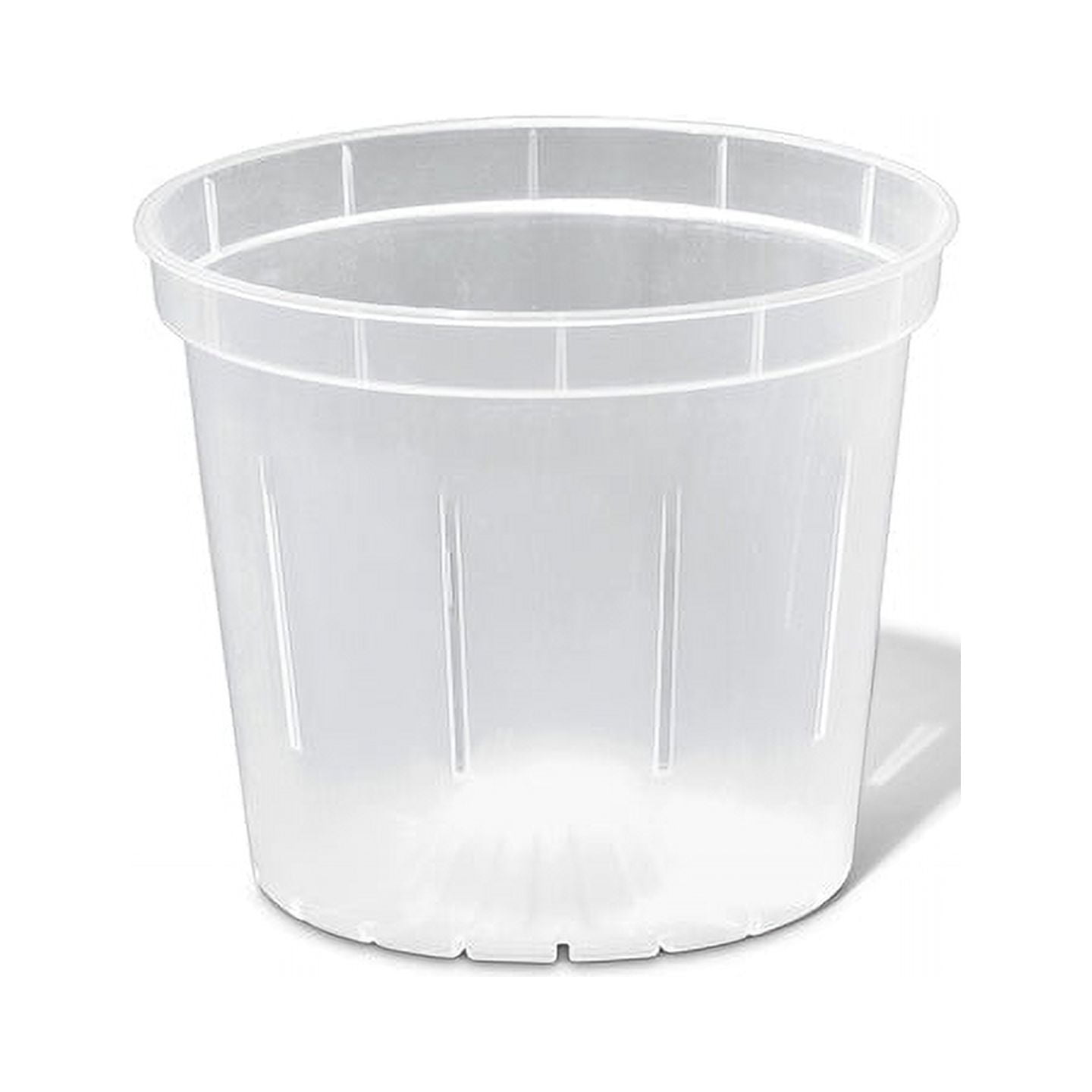 3" Clear Slotted Orchid Pot (3 Pack) by rePotme