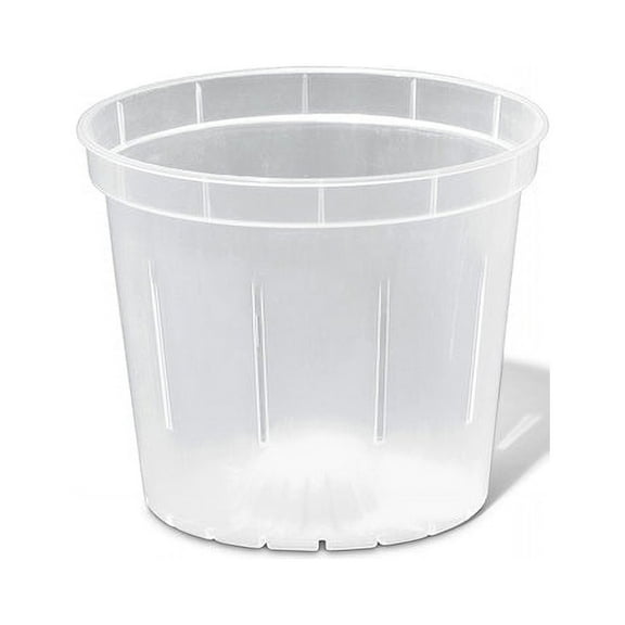 3" Clear Slotted Orchid Pot (3 Pack) by rePotme