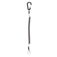 thumbnail image 1 of 3 Coiled Lanyards Safety Rope Retractable Tether With Carabiner, 1 of 6