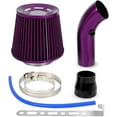 thumbnail image 1 of 3'' Cold Air Intake Kit Aluminum Automotive Cold Air Intake Pipe Filter Induction Flow Hose Pipe Kit, Purple, 1 of 18
