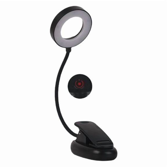 3 Color Dimmable LED Reading Light With Magnifier For Study Office Desk