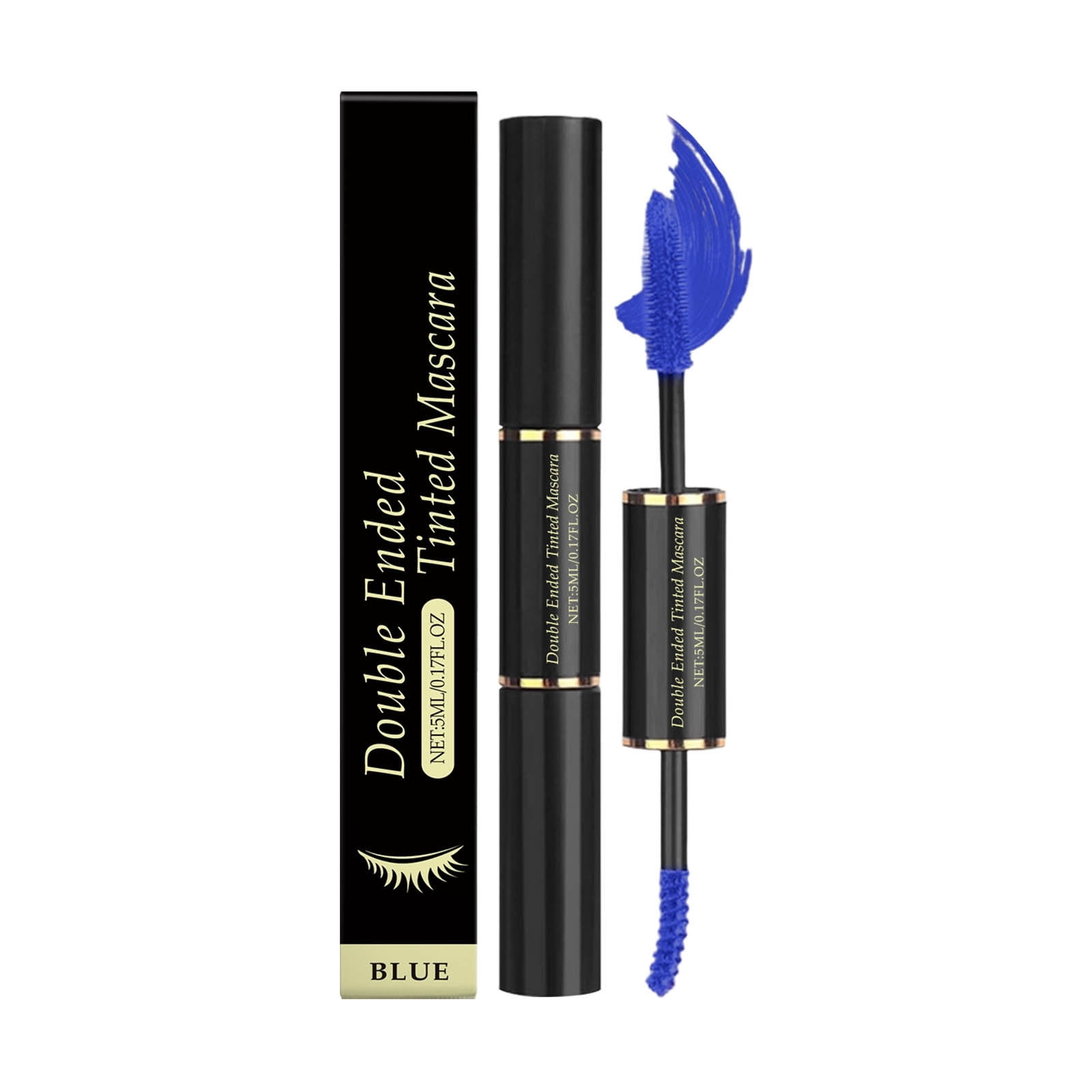 3-Color Double-Ended Eyelash Set – Purple & Blue Gradient Mascara for ...