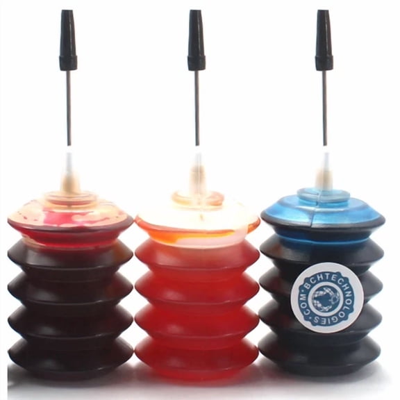 3-Color Dye Refill Ink for Brother Cartridge CMY