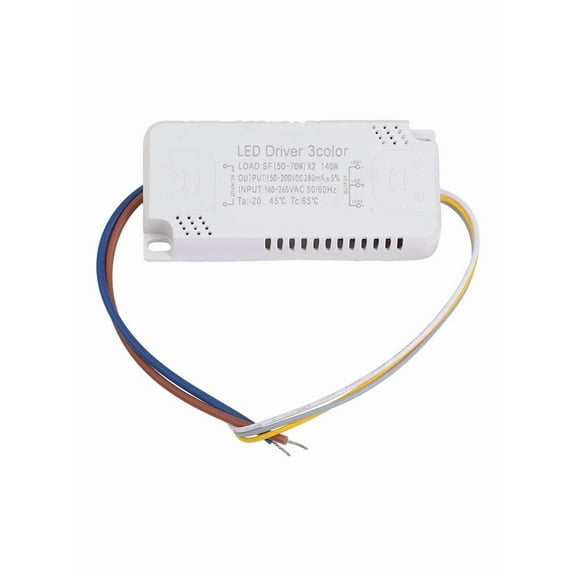 3 Color Led Driver Non-Isolating Lighting Transformer 8-24W 20-40W 30-50W 40-60W 50-70W Power Supply Adapter Replacement