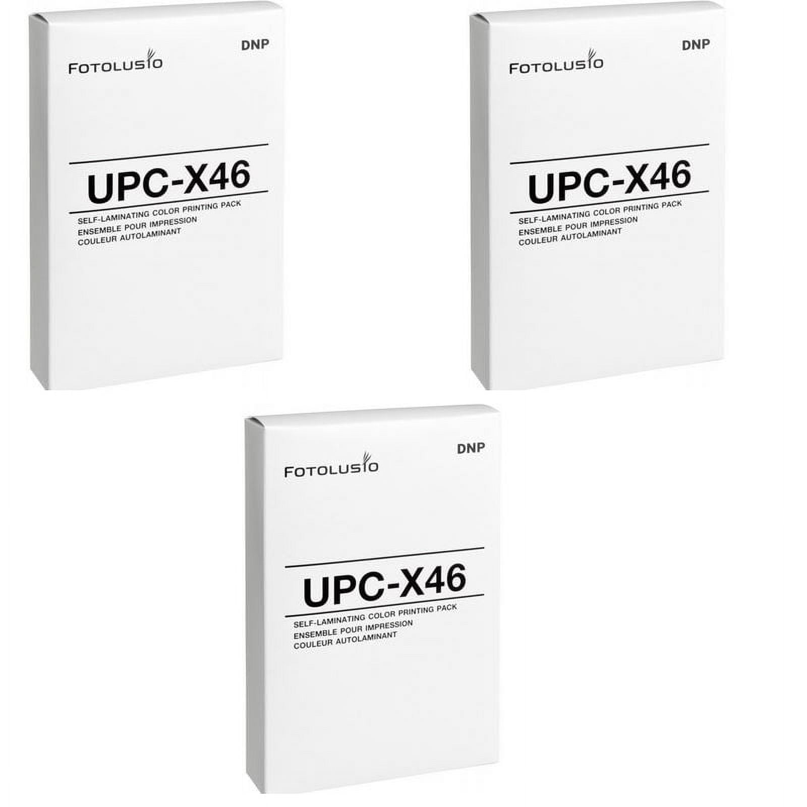 3 Color Print Packs DNP Fotolusio UPC-X46 / DNP UPCX46