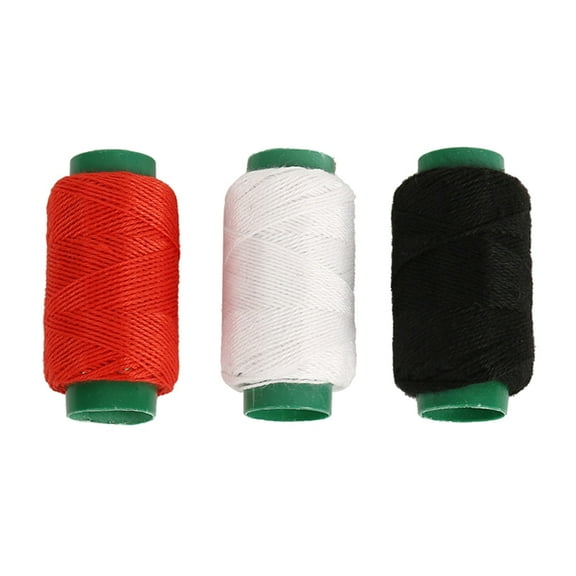 3 Color Spool Embroidery Thread 3/6 Spool Polyester Sewing Thread for Sewing Machine Hand Stitching Embroidery Project
