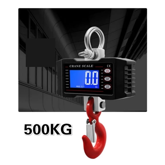 3 Color Wireless Digital Hook Scale 1000KG Crane Industrial Heavy Duty Weighing Balance Hanging Bascula Gram Weighting Steelyard ,Precise & Responsive