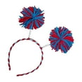thumbnail image 1 of 3 Color Yarn Balls Headband Children Cheering Squad Hairhoop for School Event, 1 of 7