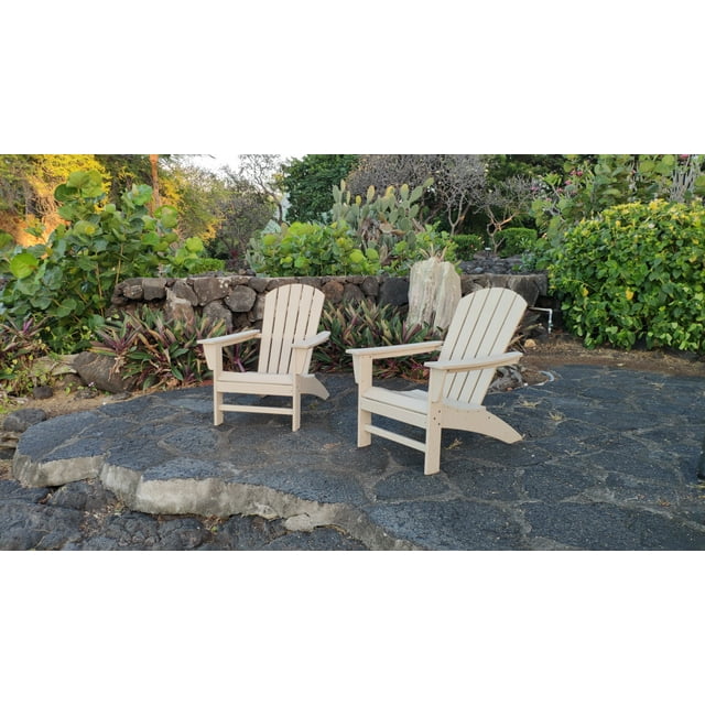 3 Colors Available Patio Lawn Deck Garden Furniture Solid Wooden Chair Wood Adirondack Chair