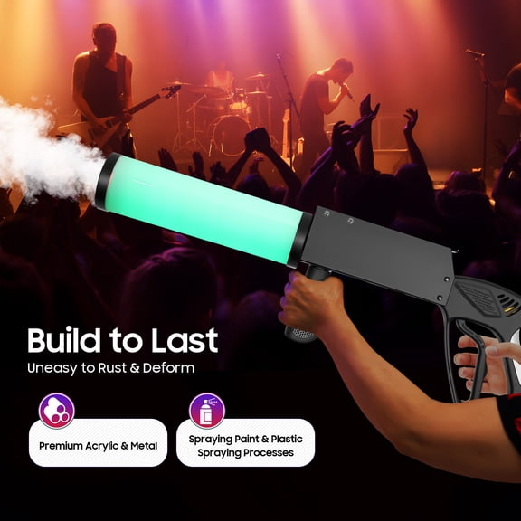 3 Colors CO2 Jet Confetti Machine LED CO2 Spray Cannon CO2 Gun Kit Party Club DJ