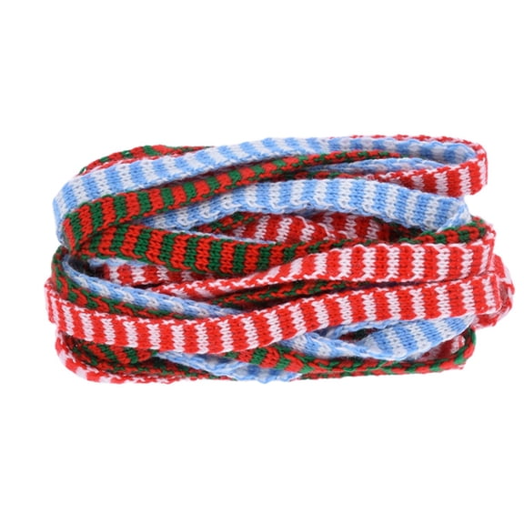 3 Colors Christmas Ribbons Decorative Ribbons Craft Ribbons Gift Wrapping Ribbon Braid Wool Knit Ribbon