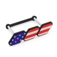 thumbnail interactive-video image 1 of 2-Pack 3-Color LED License Plate Frame For Toyota Tacoma Tundra RAV4 – Blue Aluminum 1 of 6