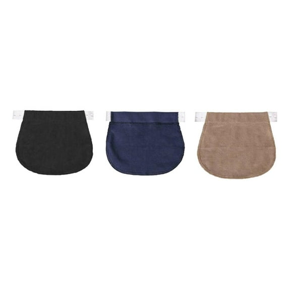 3 Colors Jeans Pants Extenders for Waist Extender Bands - Khaki