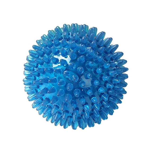 3 Colors Puppy Chew indestructible Dog Toys for Teething Non Puppy Teething Rings Spikey Dog Balls for Ferret Stuff Medium Large Small Dogs Ferret Plush Durable Dog Toys for Aggressive Chewe Large