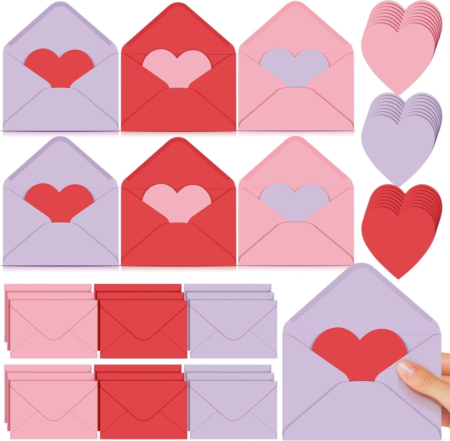 3-colors-valentine-s-day-heart-shaped-cards-with-envelopes-mini-paper-valentine-s-day-cards