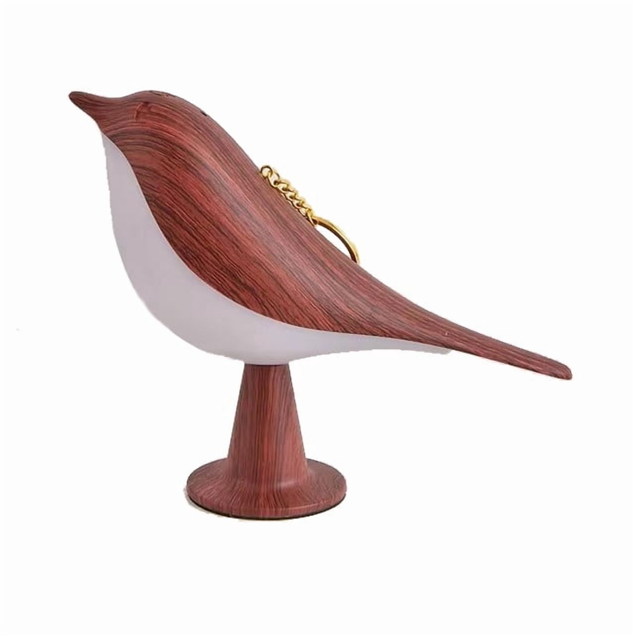 3 Colors Magpie Bird Night Lights Touch-Control LED Lamp USB Rechargeable Table Lamps Versatile for All Rooms Decoration