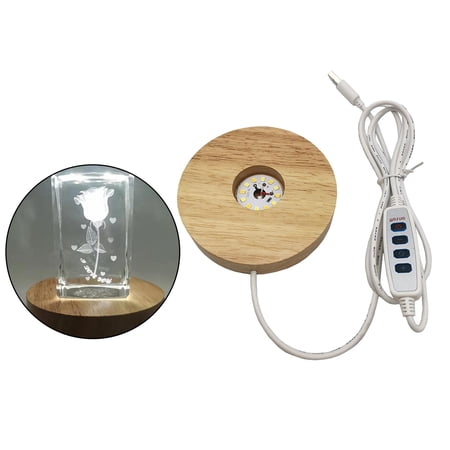 3 Colors Wooden Ornament, for Crystal, Glass, Acrylic, Crystal Item, Jewelry,paperweights