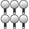 thumbnail image 1 of 3" Compact Mirror with Adjustable Handle, Mini Folding Mirror for Makeup (Black, Pack of 6), 1 of 6