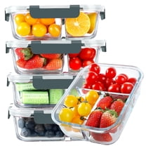 Freshware Meal Prep Containers [150 Pack] 1 Compartment with Lids, Food ...
