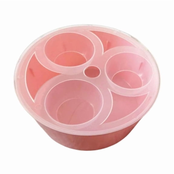 3 Compartment Hydroponic Planter Plastic Hydroponic Flowerpot With Container