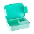 thumbnail image 1 of 3-Compartment Lunch Box - Reusable Meal Prep Container for & Adults, Leak-Proof Food Storage with Silicone Sealing Ring, Ideal for , Work, and Picnics - Dishwasher Safe Bento Box Blue, 1 of 6