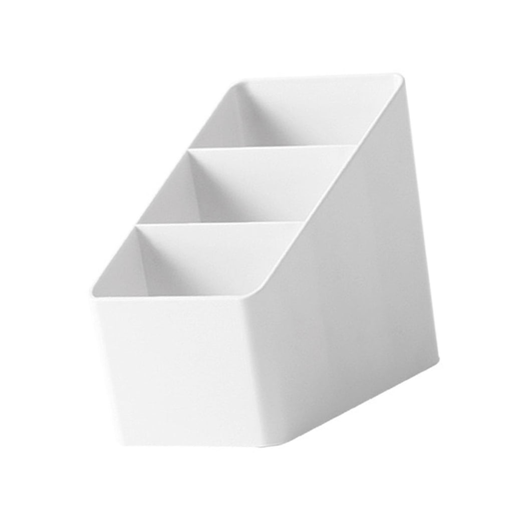 3 Compartments Desk Organizers Stackable Pencil Cup Makeup Brush ...