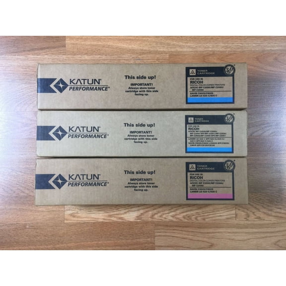 3 Compatible With Ricoh MP C2030 2050 2550 Cyan Magenta Toner FedEx 2Day Air!